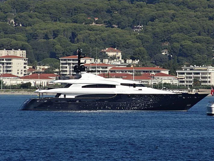 a boat on the water aboard ALASKA Yacht for Sale