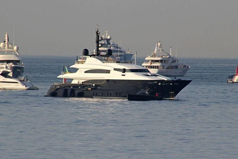 a group of boats on the water aboard ALASKA Yacht for Sale