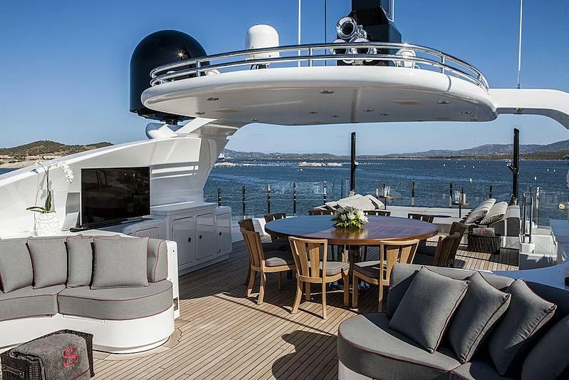 a boat on the water aboard ALASKA Yacht for Sale