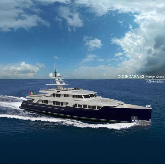 a large white boat in the water aboard GIO CHI THE Yacht for Sale