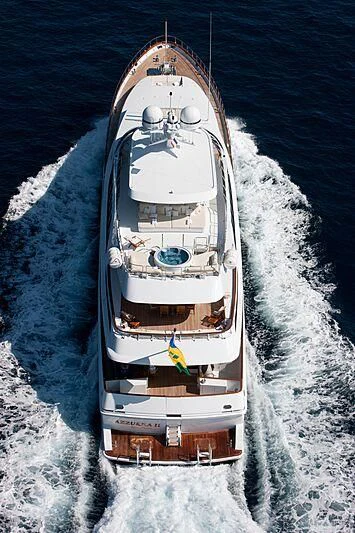a ship in the water aboard AZZURRA II Yacht for Sale