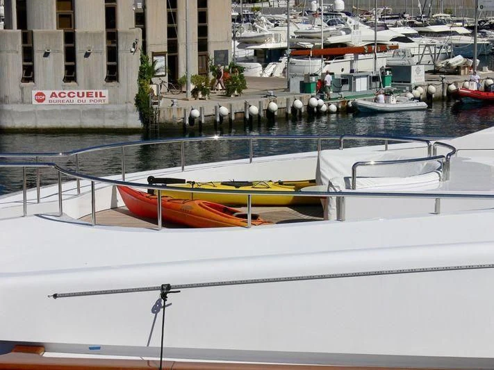 boats on the water aboard AIR Yacht for Sale