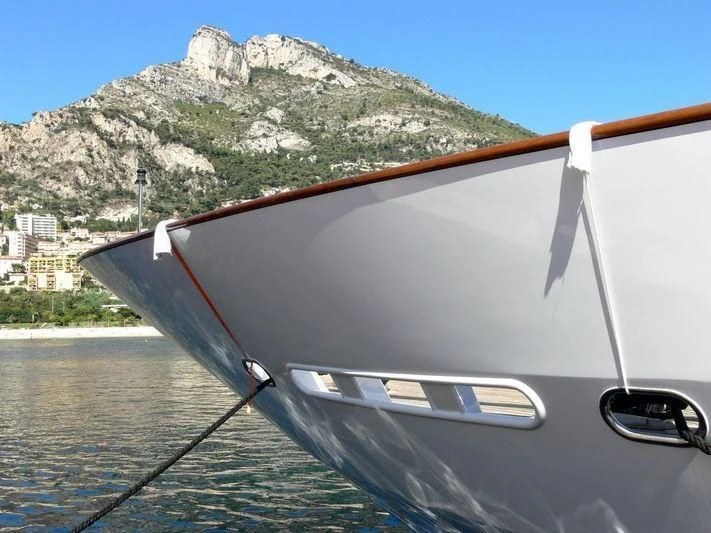 a boat on the water aboard AIR Yacht for Sale