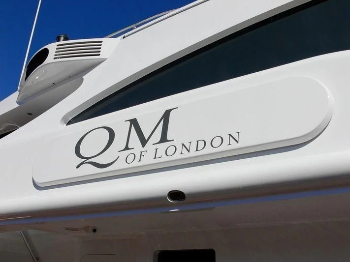 the front of a plane aboard AIR Yacht for Sale