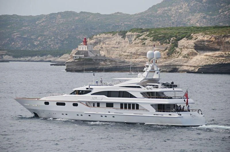 a boat on the water aboard AIR Yacht for Sale