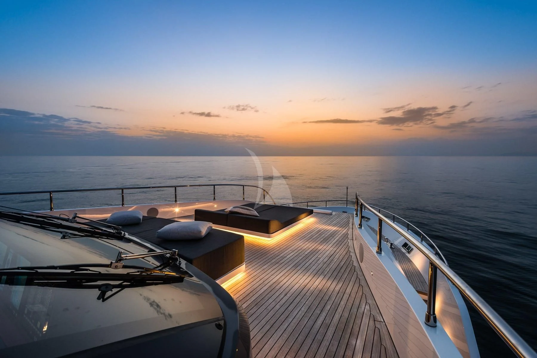 a boat on the water aboard EDEN Yacht for Sale