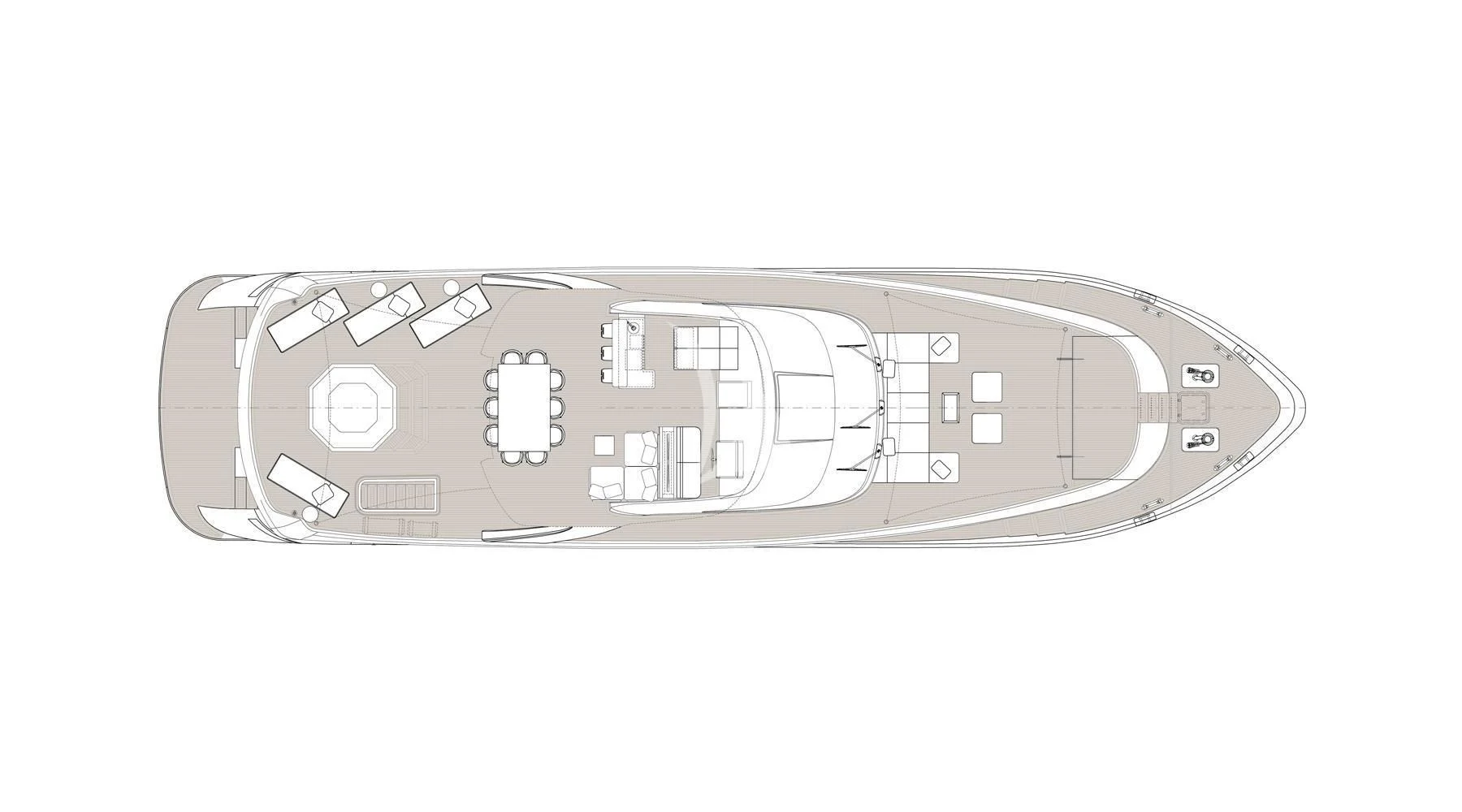 diagram aboard EDEN Yacht for Sale