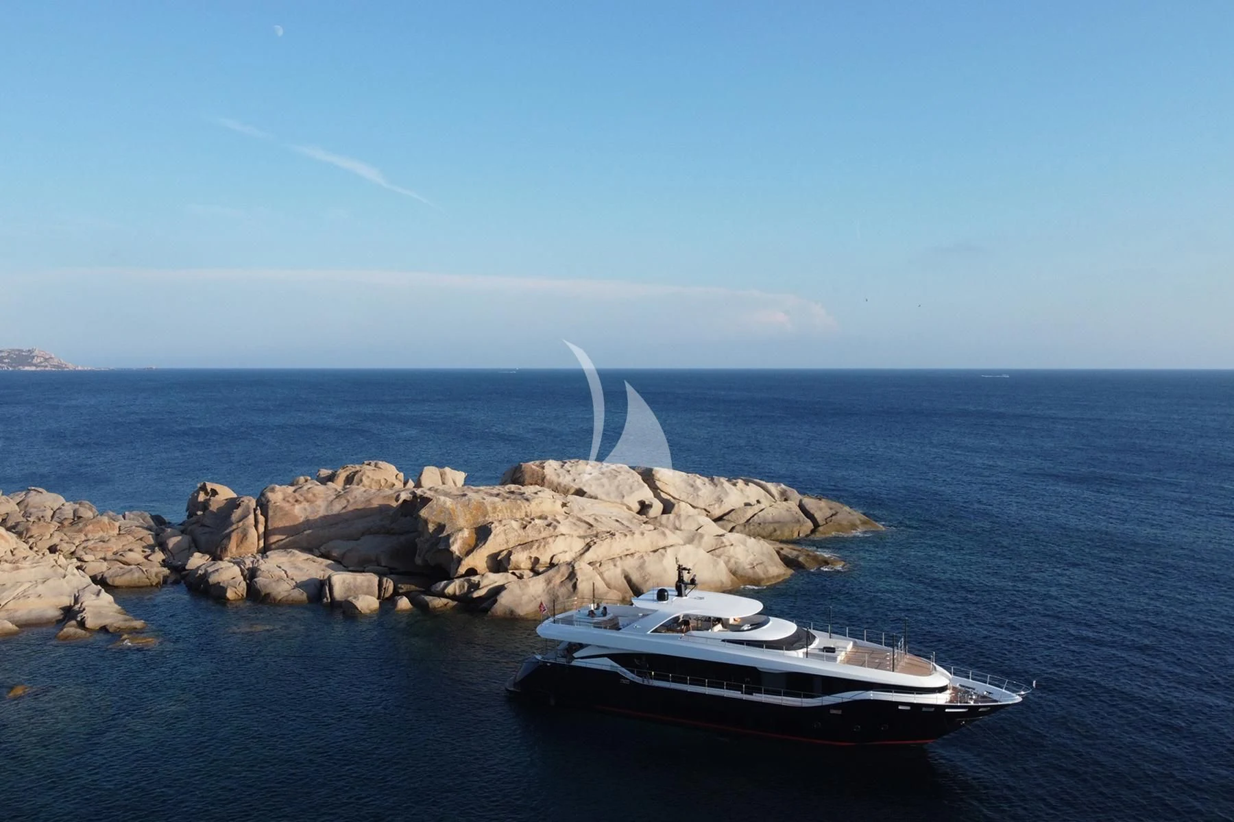a boat in the water aboard EDEN Yacht for Sale