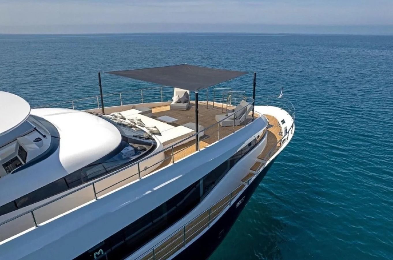 a boat on the water aboard EDEN Yacht for Sale