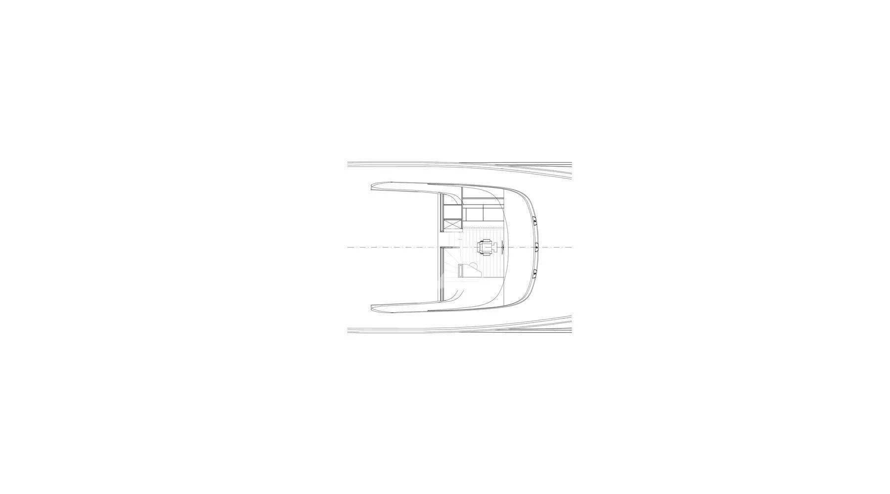 diagram, engineering drawing aboard EDEN Yacht for Sale