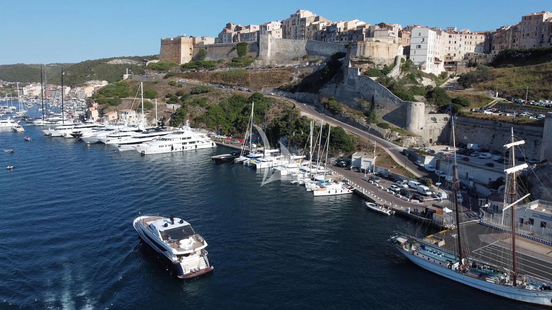 boats in the water aboard EDEN Yacht for Sale