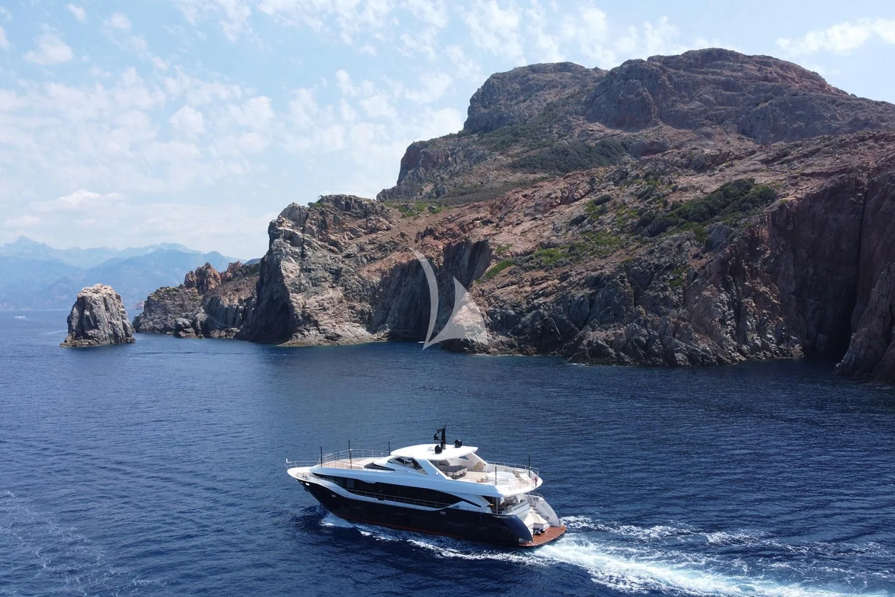 a boat on the water aboard EDEN Yacht for Sale