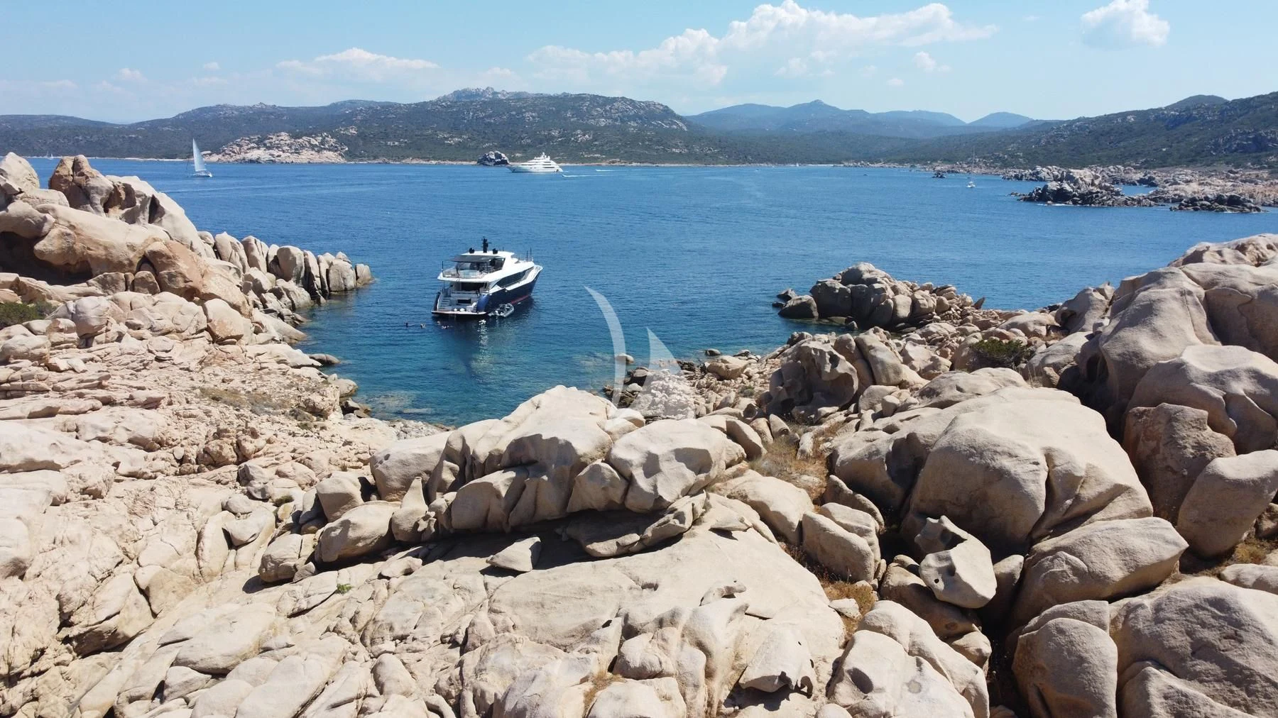 a boat on the water aboard EDEN Yacht for Sale