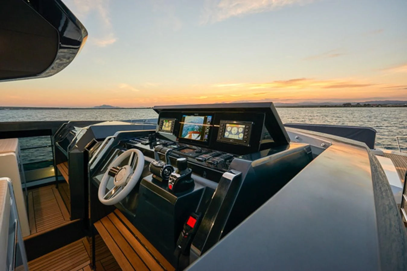 a boat on the water aboard NINITAS A Yacht for Sale