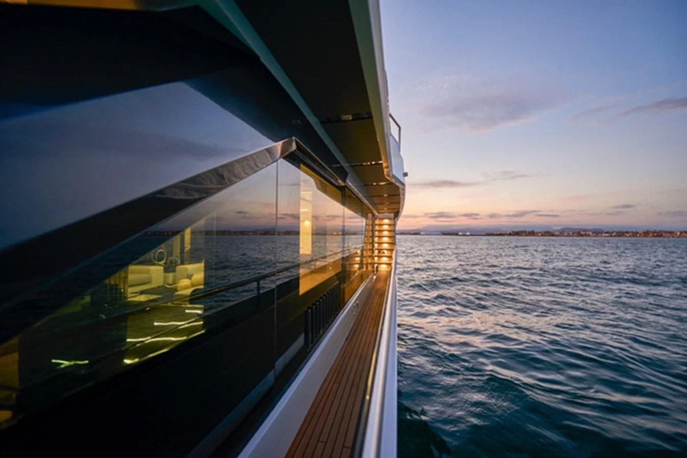 a boat on the water aboard NINITAS A Yacht for Sale