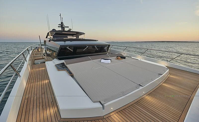 a boat on a dock aboard NINITAS A Yacht for Sale