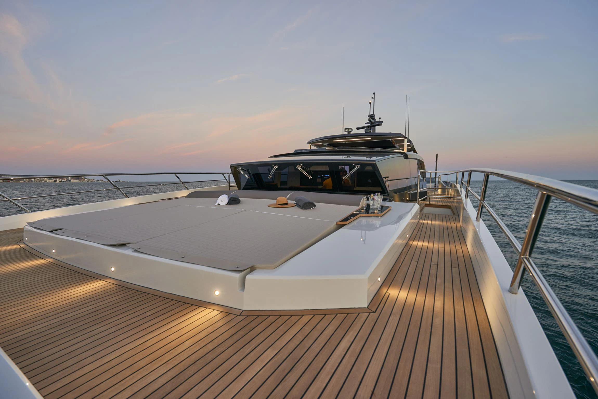 a boat on a dock aboard NINITAS A Yacht for Sale