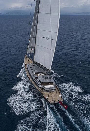 a boat sailing on the sea aboard M5 Yacht for Sale