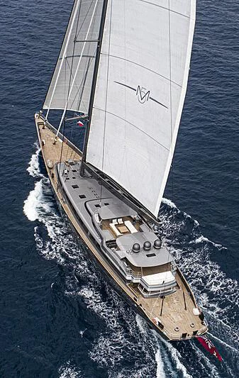 a ship on the water aboard M5 Yacht for Sale
