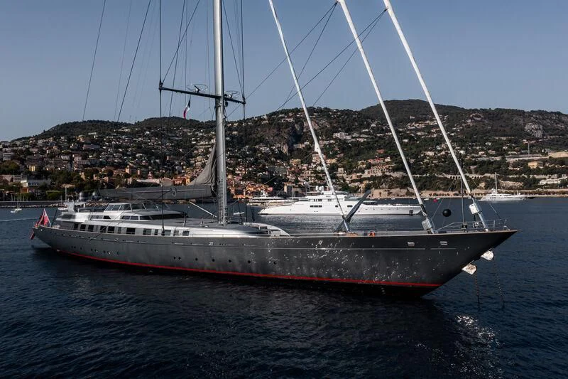 a boat on the water aboard M5 Yacht for Sale