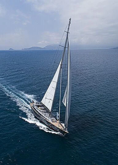a boat on the water aboard M5 Yacht for Sale
