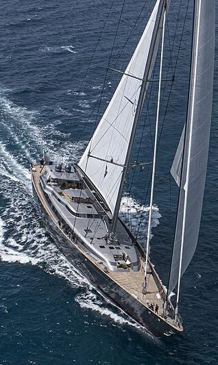 a boat sailing on the sea aboard M5 Yacht for Sale