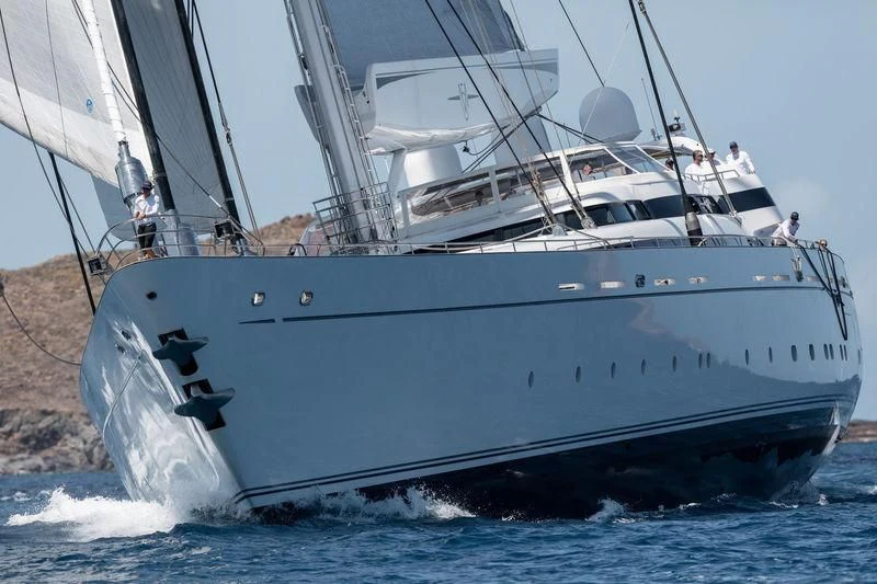 a boat on the water aboard M5 Yacht for Sale