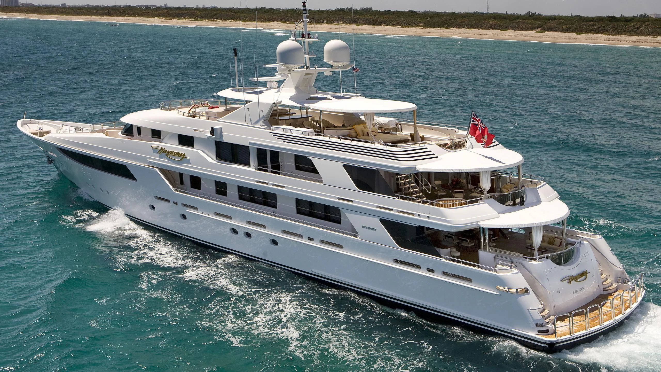 a boat on the water aboard SECOND LOVE Yacht for Charter