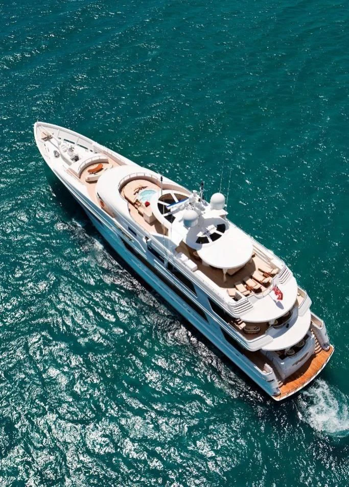a ship in the water aboard SECOND LOVE Yacht for Charter