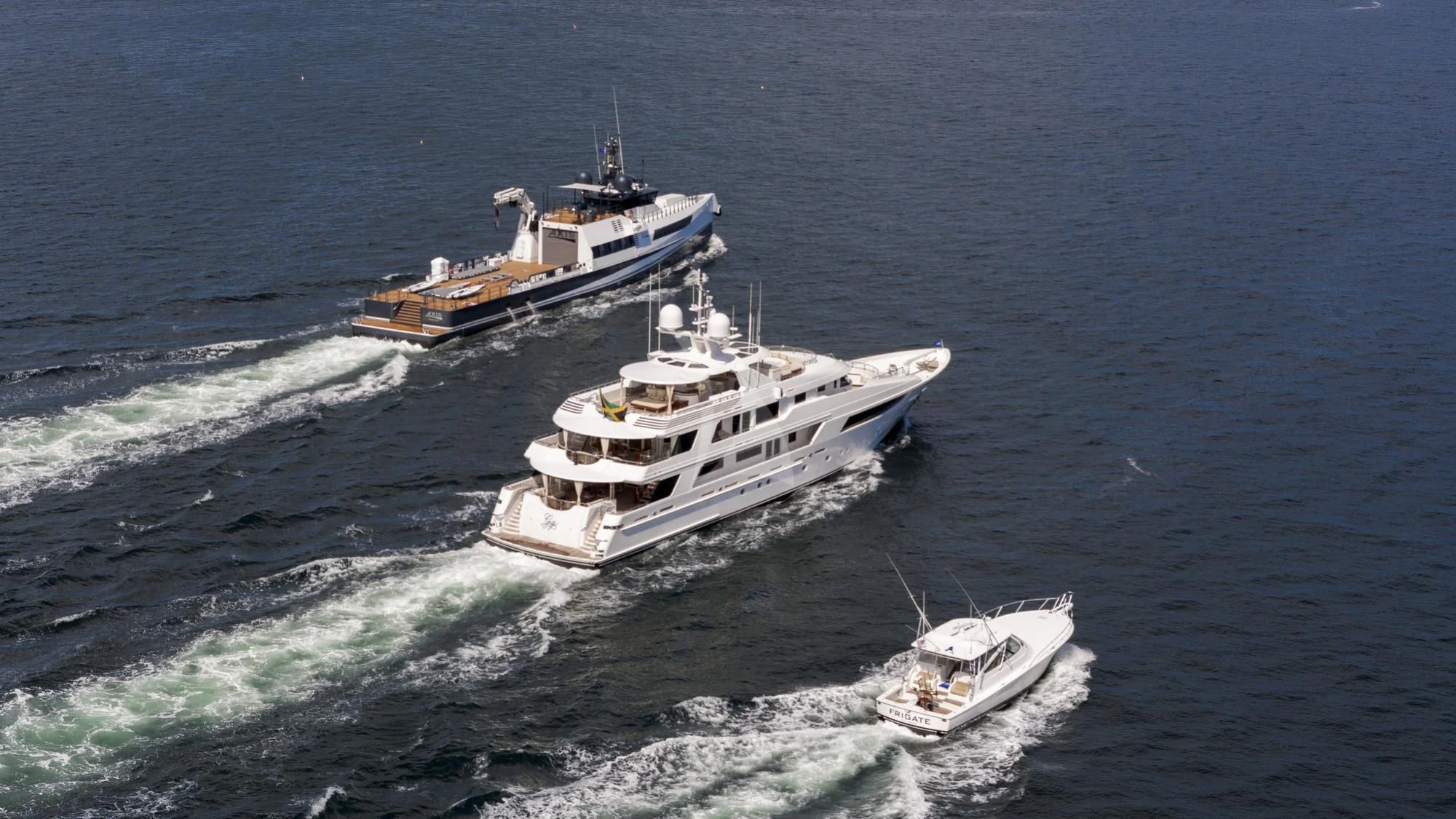 a ship in the water aboard SECOND LOVE Yacht for Charter