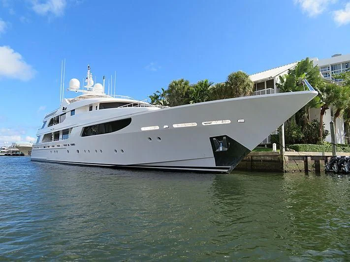 a white yacht in the water aboard SECOND LOVE Yacht for Charter
