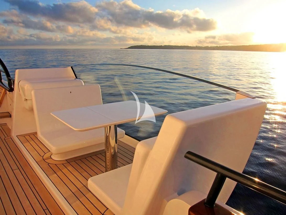a boat on the water aboard AIR Yacht for Sale