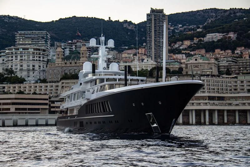 a boat on the water aboard AIR Yacht for Sale