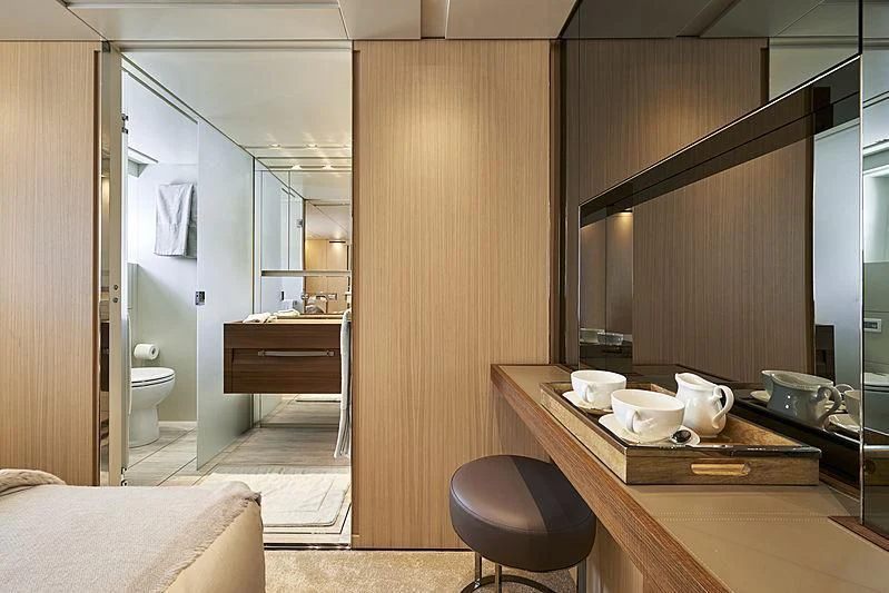 a bathroom with a sink and a toilet aboard GI1 Yacht for Sale