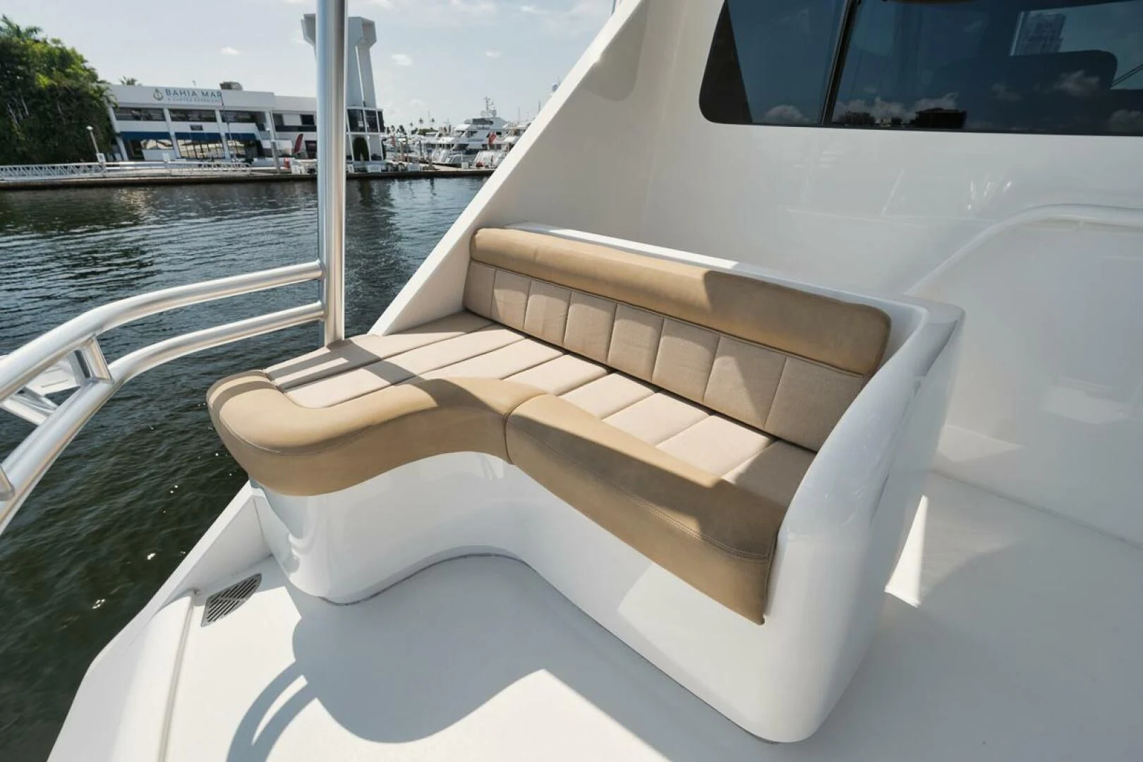 a boat on the water aboard BELLA DONNA DI Yacht for Sale