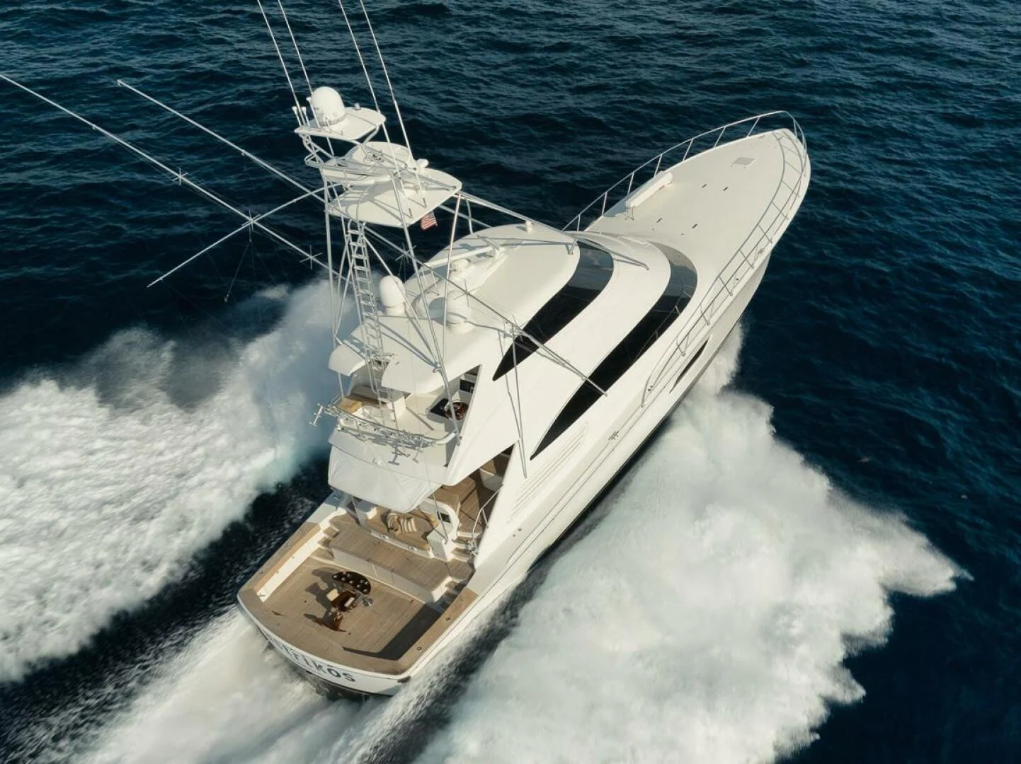 a boat on the water aboard BELLA DONNA DI Yacht for Sale