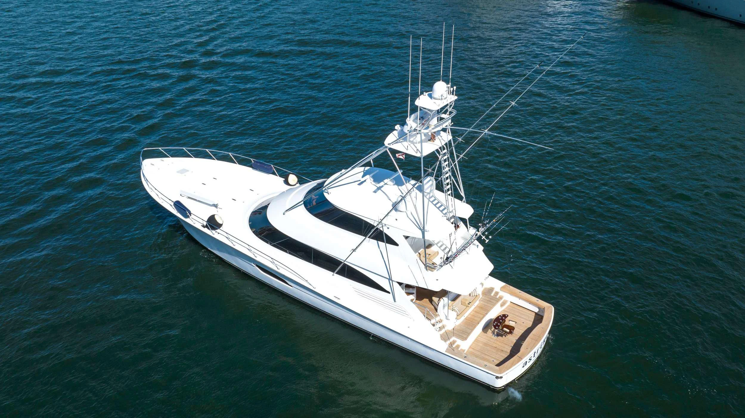 a boat on the water aboard BELLA DONNA DI Yacht for Sale