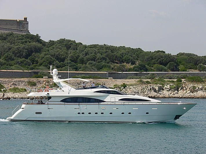 a boat on the water aboard REFLECTION Yacht for Sale
