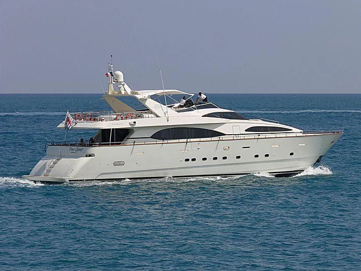a boat on the water aboard REFLECTION Yacht for Sale