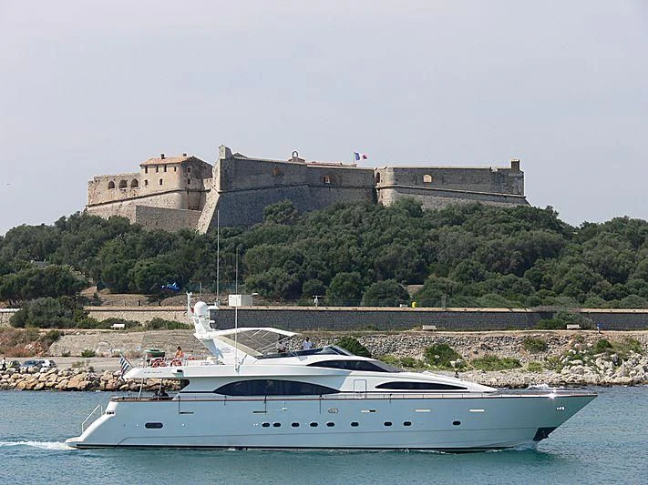 a boat on the water aboard REFLECTION Yacht for Sale