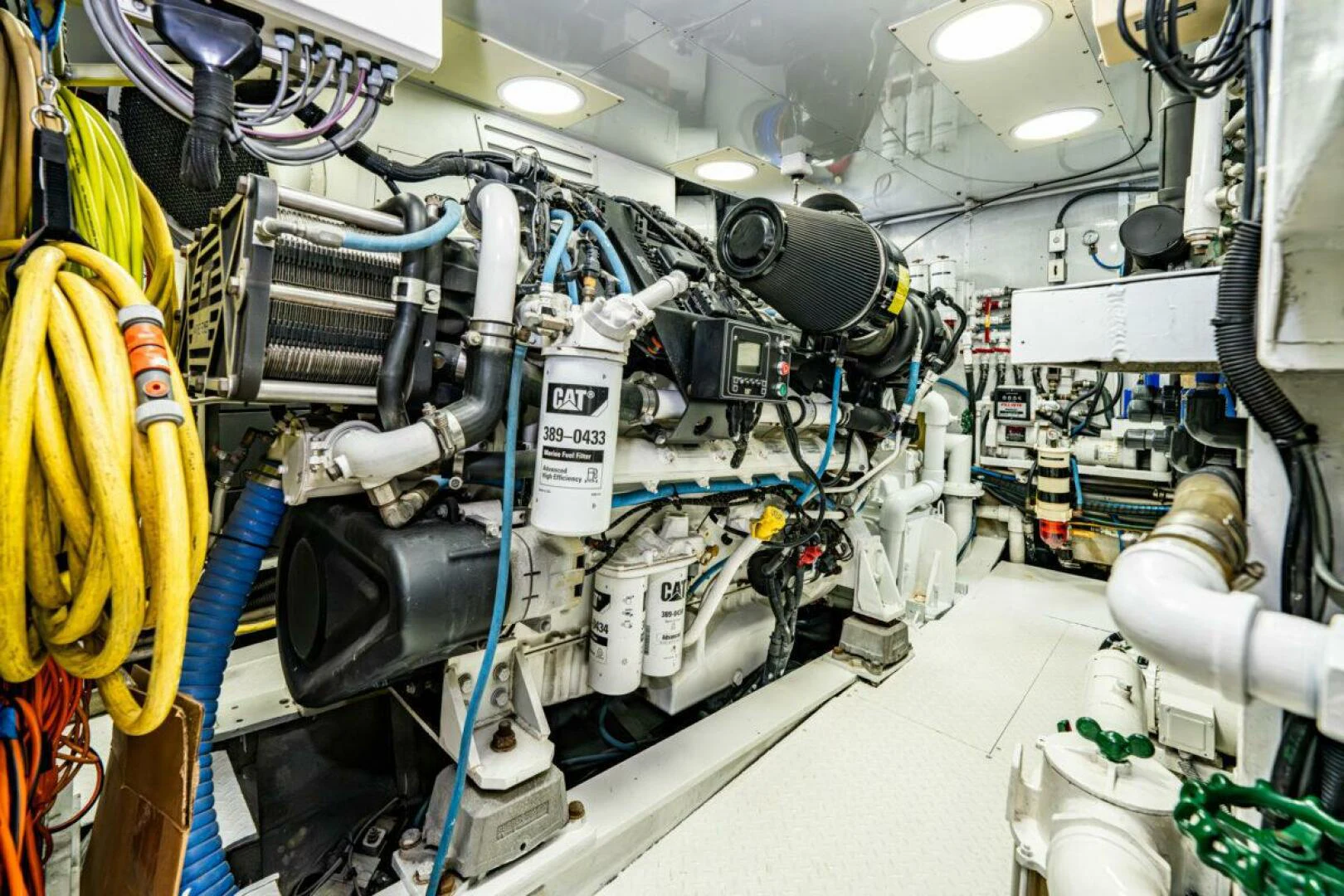 a room with several machines aboard LE MONTRACHET Yacht for Sale