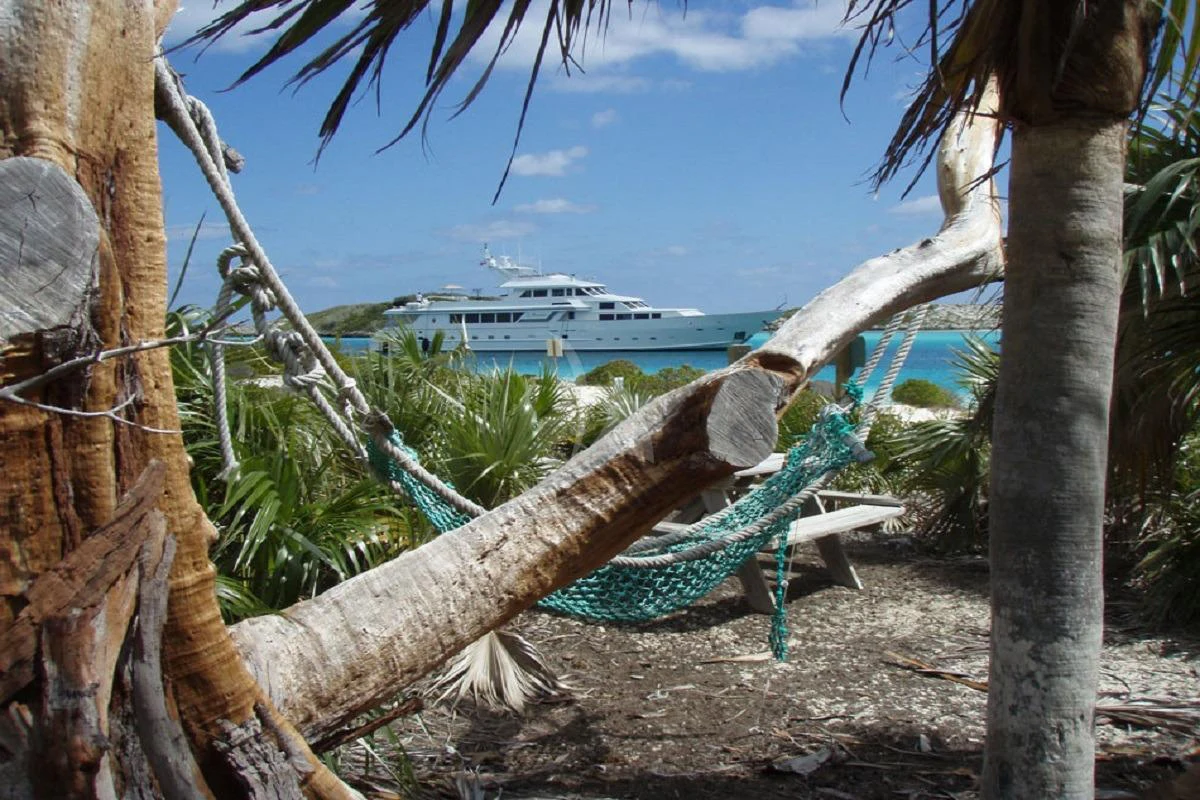a boat in the water aboard LE MONTRACHET Yacht for Sale