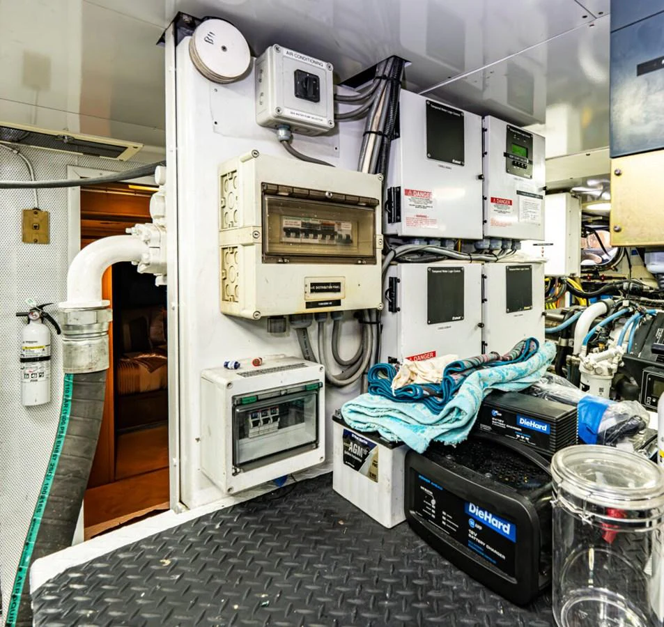 a room with medical equipment aboard LE MONTRACHET Yacht for Sale
