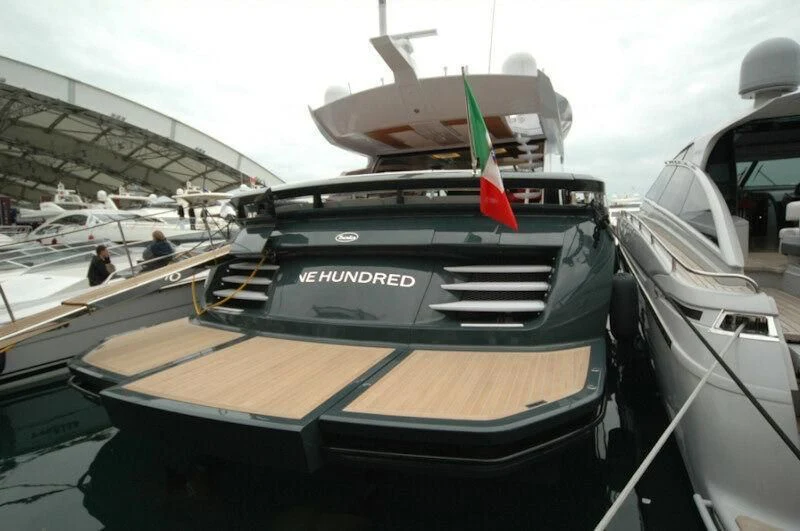 a boat with a sail on the deck aboard BLACK LEGEND Yacht for Sale