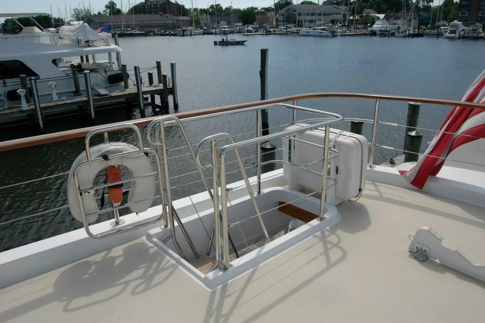 a boat on the water aboard SEA BOLD Yacht for Sale