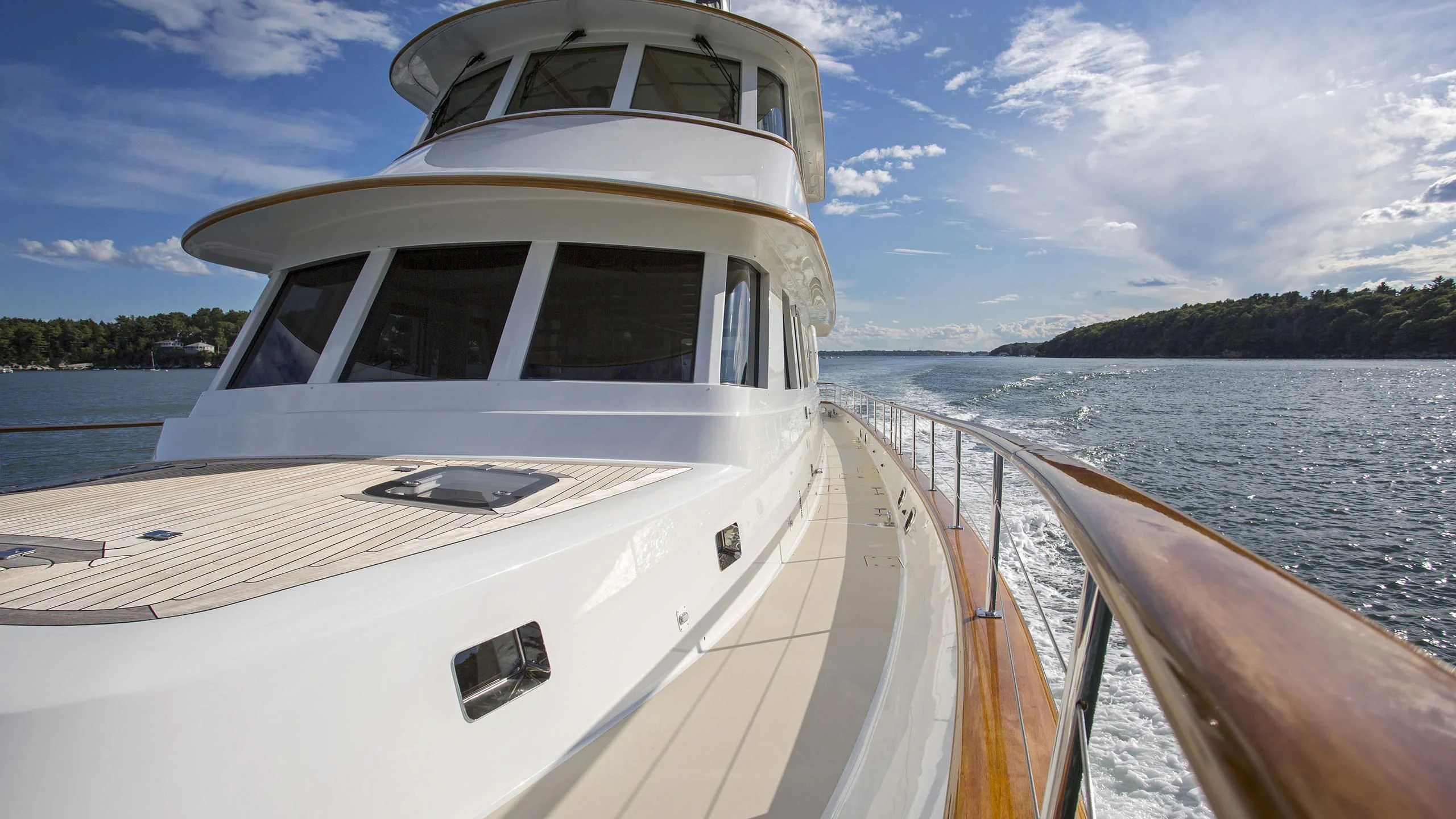 a boat on the water aboard SEA BOLD Yacht for Sale