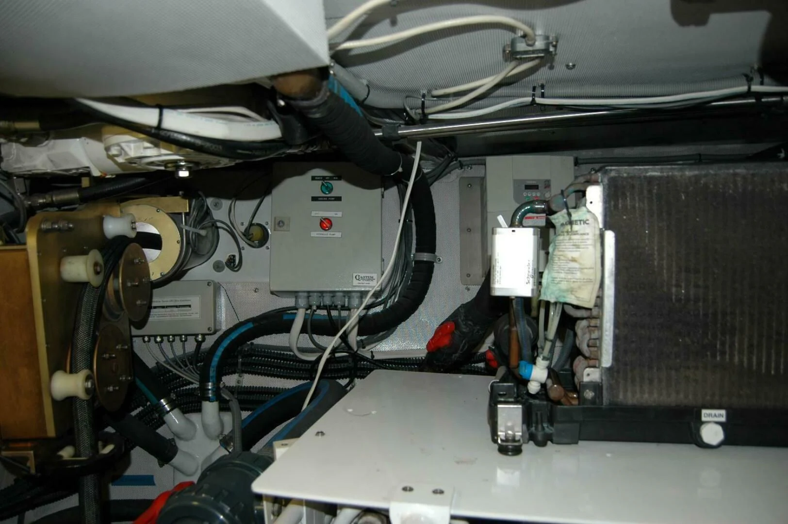 the inside of a car aboard SEA BOLD Yacht for Sale