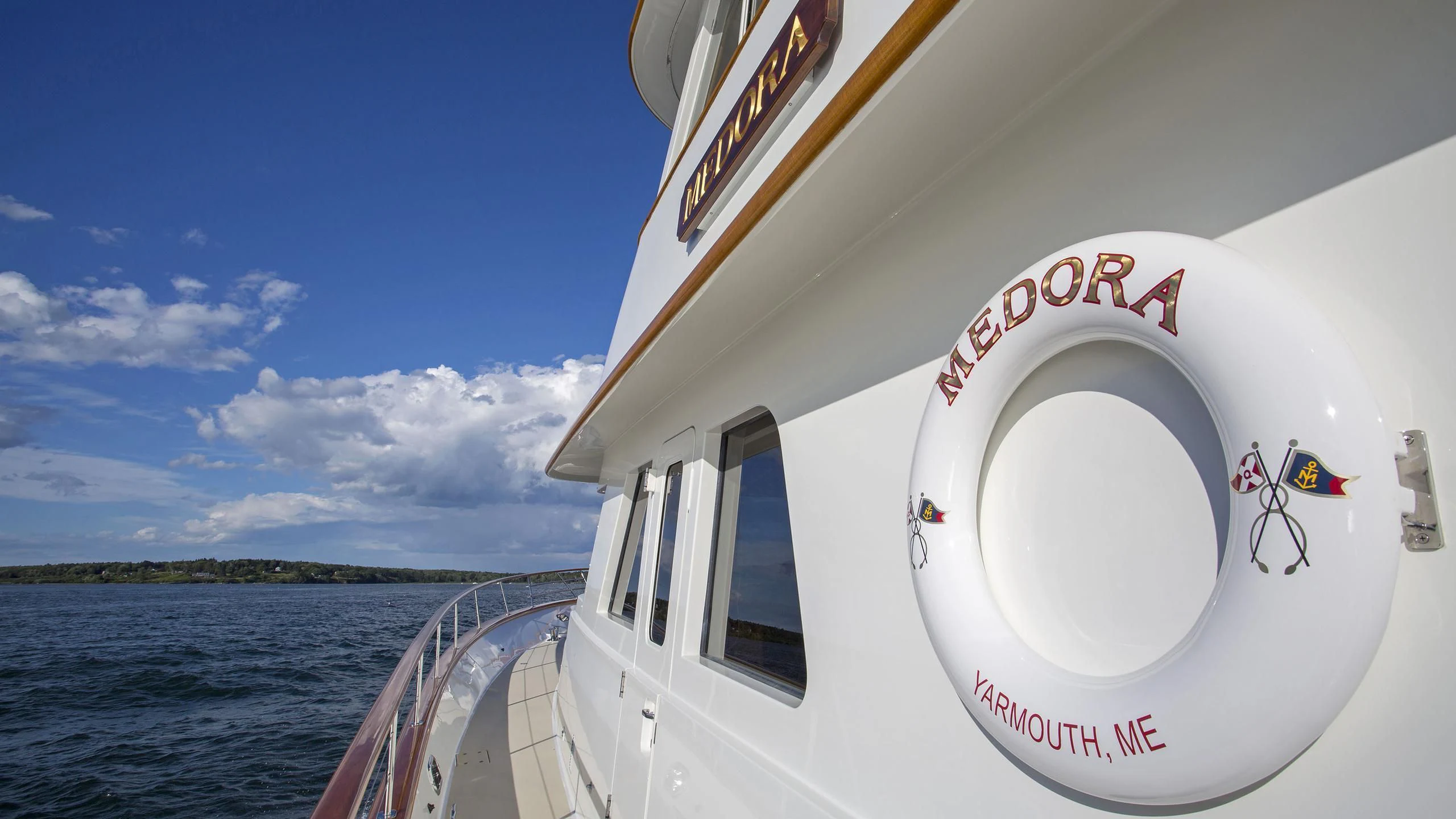 a boat on the water aboard SEA BOLD Yacht for Sale