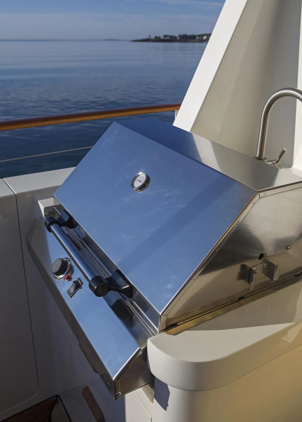 a boat on the water aboard SEA BOLD Yacht for Sale