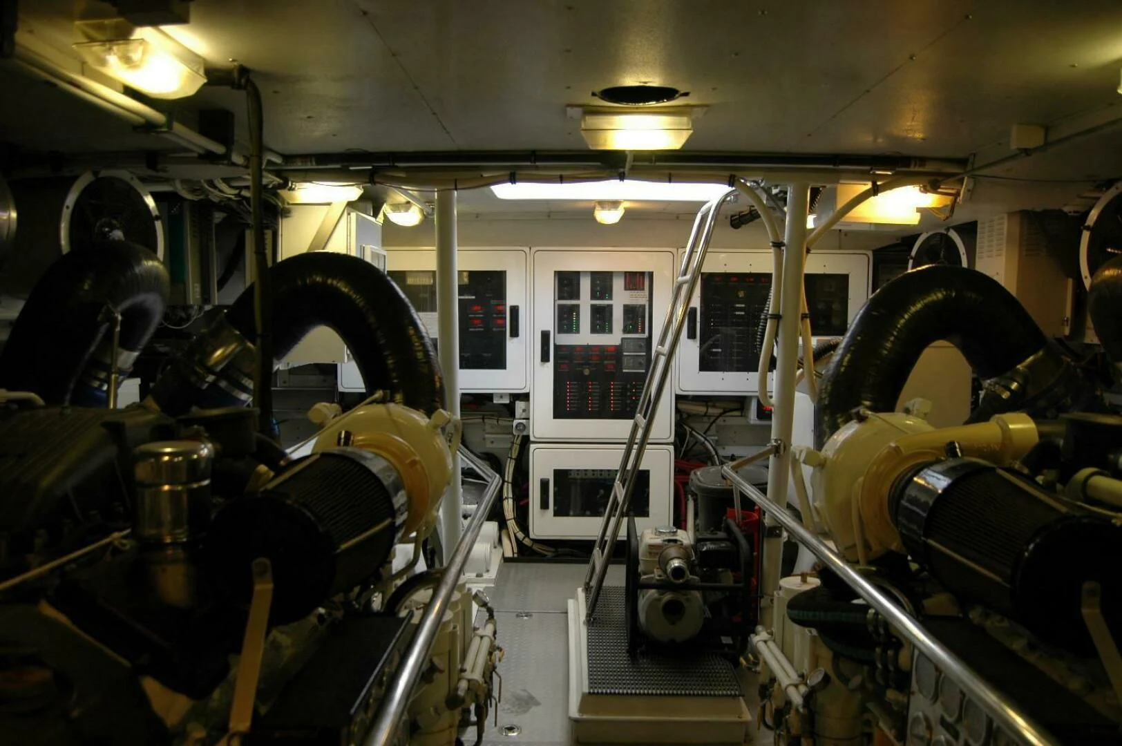a large machine in a factory aboard SEA BOLD Yacht for Sale